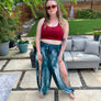 Smoky Quartz Scarf + Pant Set
