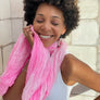 Rose Quartz Silk Scarf