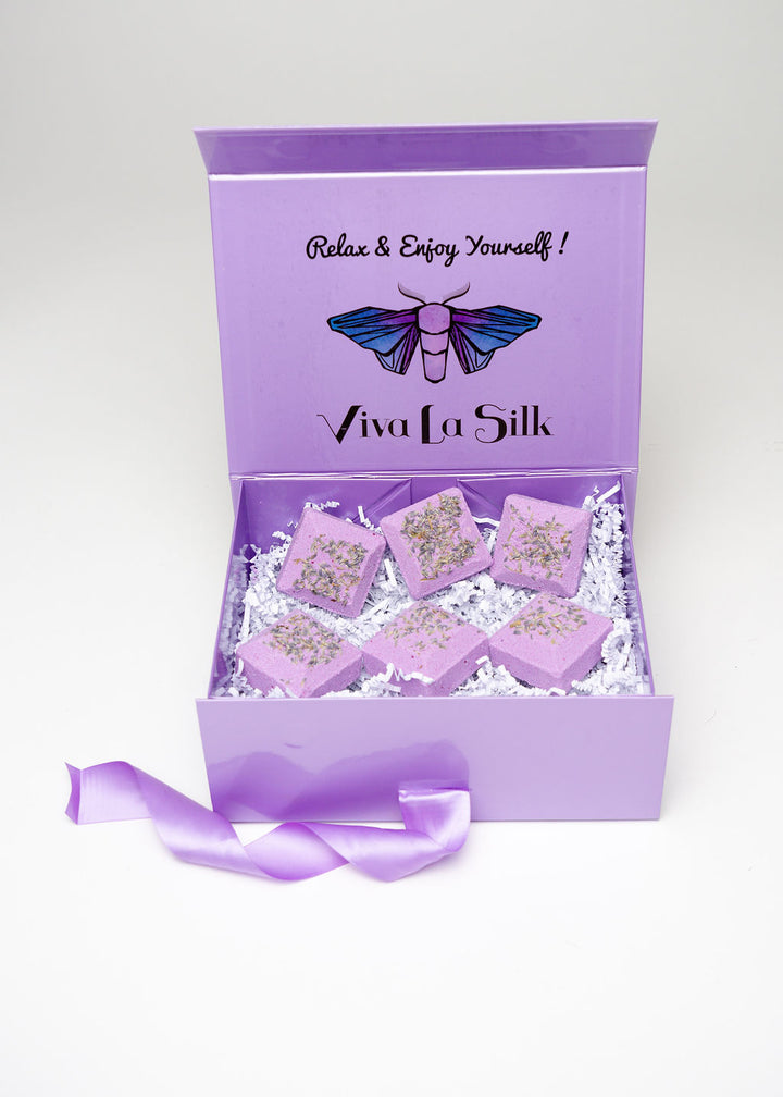 Lavender Bath Bombs- Viva La Silk Signature Collection